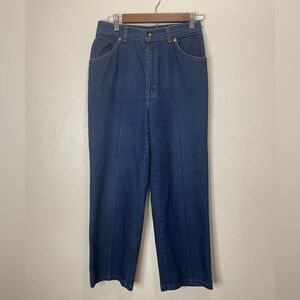 Vtg 80s/90s Orange Label Levi Creased Mom Jeans Size 14